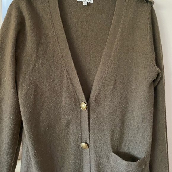 Military style cardigan - Picture 4 of 11